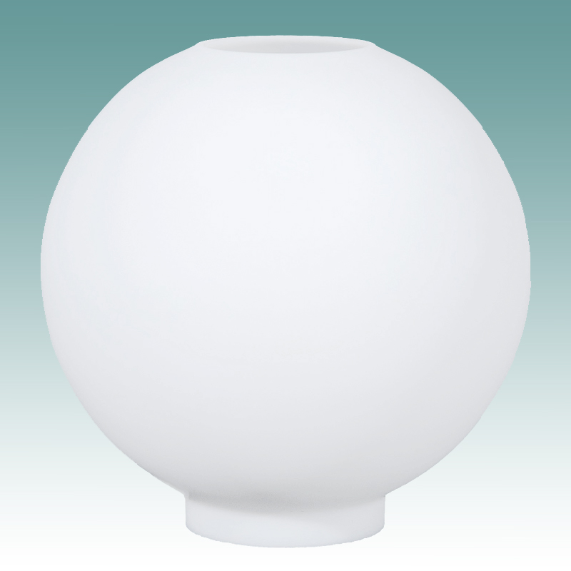 6103 S White GWTW Globe 10 Glass Lampshades